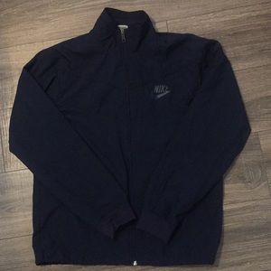 Nike navy sip up jacket- Medium